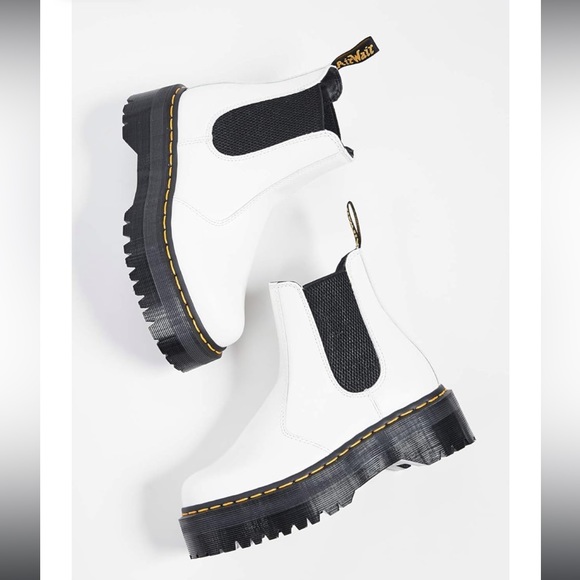 Dr. Martens Unisex 2976 Quad Chelsea Boot Sz 8 - Picture 3 of 5